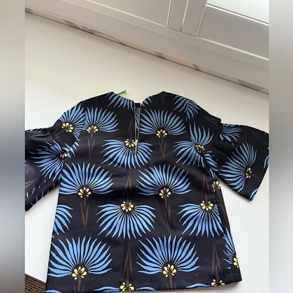 Jade Melody Bell Sleeve Blouse Size L - Picture 4 of 6